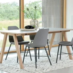 Scandinavische Eettafel Grijs -VTwonen Verkoopwinkel scandinavische eettafel grijs bodio swank 05
