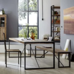 Sheesham Houten Eettafel -VTwonen Verkoopwinkel tafel lavis havel 04 800x800 1