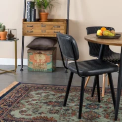 Ronde Eettafel Gerecycled Teak -VTwonen Verkoopwinkel teak retro eettafel mo lumz home 07