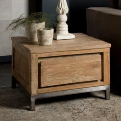 Teak Salontafel Met Lade