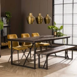 Teakhouten Eettafel Versailles