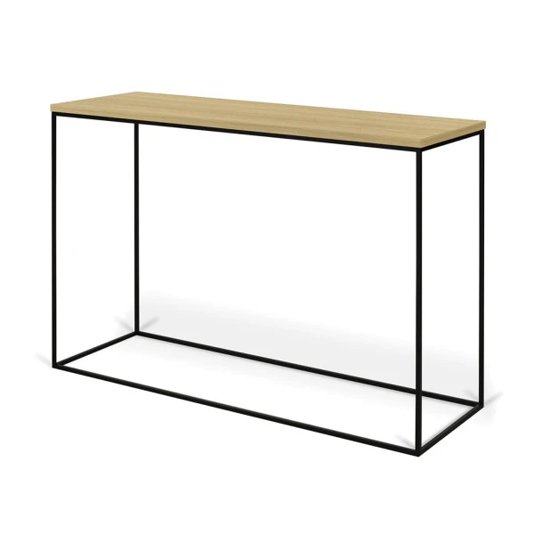 Haltafel Hout Met Staal 2 Haltafel Hout Met Staal - Afbeelding 2