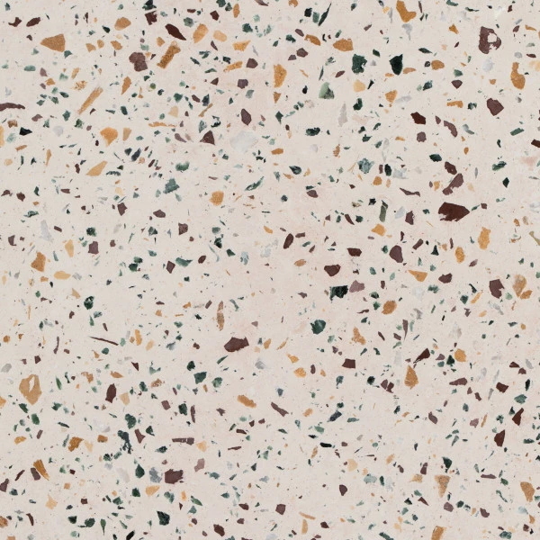 Terrazzo Bijzettafel Met Messing 6 Terrazzo Bijzettafel Met Messing - Afbeelding 6