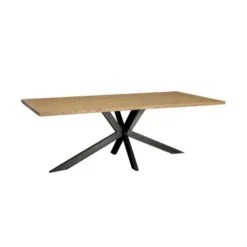 Eettafel Spinpoot Gerookt Eiken