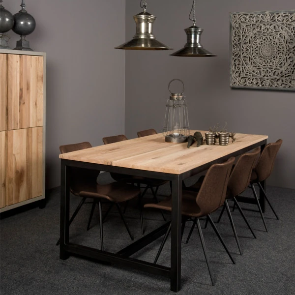 Eettafel Van Eikenhout 1 Eettafel Van Eikenhout