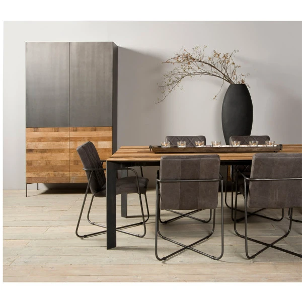 Teak Eettafel Met Dun Blad 2 Teak Eettafel Met Dun Blad - Afbeelding 2