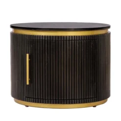 Ronde Salontafel Met Opbergruimte -VTwonen Verkoopwinkel tower living rivello ronde salontafel met opbergruimte 03