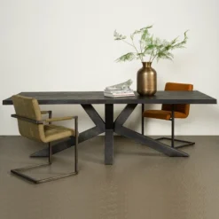 Zwarte Boomstamtafel Spinpoot