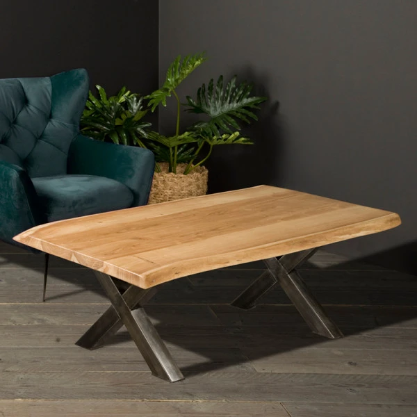 Salontafel Boomstam Acacia 1 Salontafel Boomstam Acacia