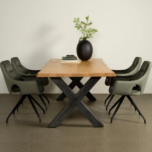 Boomstamtafel Acacia X-poot 1 Boomstamtafel Acacia X-poot