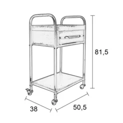Trolley In Verweerde Look -VTwonen Verkoopwinkel trolley in verweerde look vigo lumz home 07