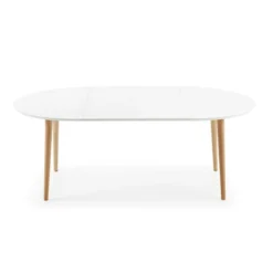Uitschuifbare Tafel Ovaal 120 -VTwonen Verkoopwinkel uitschuifbare eettafel laforma oakland 120 03 800x800 1