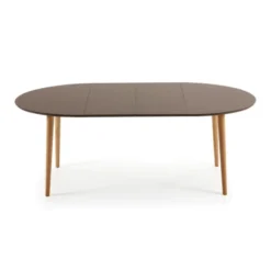 Uitschuifbare Tafel Ovaal 120 -VTwonen Verkoopwinkel uitschuifbare eettafel laforma oakland 120 09 800x800 1