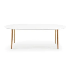 Uitschuifbare Eettafel Ovaal 140 -VTwonen Verkoopwinkel uitschuifbare eettafel laforma oakland 140 03 800x800 1