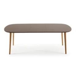 Uitschuifbare Tafel Ovaal 160 18 Uitschuifbare Tafel Ovaal 160 -VTwonen Verkoopwinkel uitschuifbare eettafel laforma oakland 160 09 800x800 1