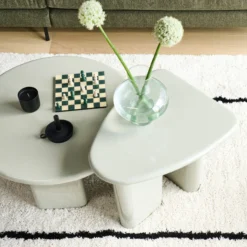 VTwonen Ronde Mangohouten Salontafel -VTwonen Verkoopwinkel vtwonen beach ronde mangohouten salontafel 03