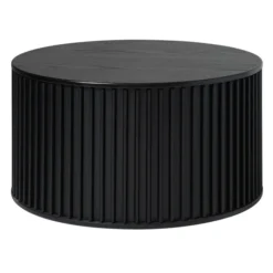 Ronde Salontafel Zwart