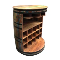 Wijnvat Bartafel Met Wijnrek -VTwonen Verkoopwinkel wijnvat bartafel met wijnrek otar lavis 03