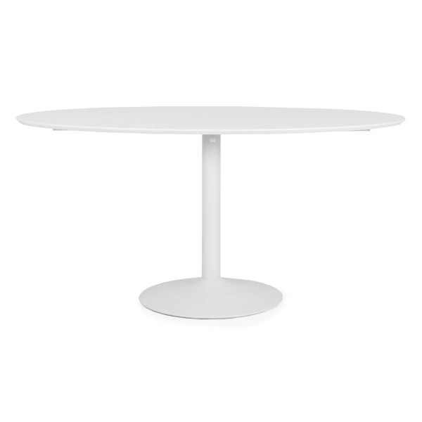 Ovale Eettafel Trompetvoet 4 Ovale Eettafel Trompetvoet - Afbeelding 4