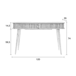 Zuiver Zwarte Design Sidetable -VTwonen Verkoopwinkel zuiver barbier black zwarte design sidetable 10