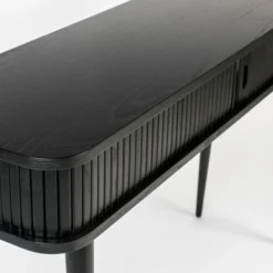Zuiver Zwarte Design Sidetable -VTwonen Verkoopwinkel zuiver barbier black zwarte design sidetable 3