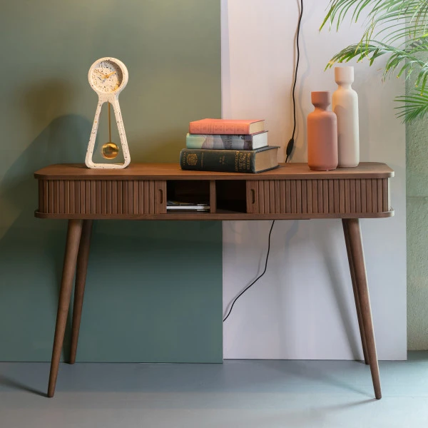 Zuiver Design Sidetable Walnoot 1 Zuiver Design Sidetable Walnoot