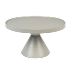 Zuiver Ronde Salontafel Van Aluminium 10 Zuiver Ronde Salontafel Van Aluminium -VTwonen Verkoopwinkel zuiver floss ronde salontafel van aluminium grijs 01 1