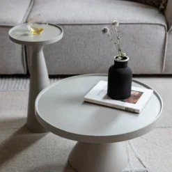 Zuiver Ronde Salontafel Van Aluminium 14 Zuiver Ronde Salontafel Van Aluminium -VTwonen Verkoopwinkel zuiver floss ronde salontafel van aluminium grijs 07 1