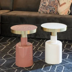 Zuiver Emaille Bijzettafel -VTwonen Verkoopwinkel zuiver glam emaille bijzettafel 06