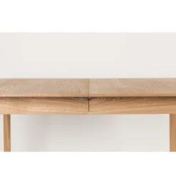 Zuiver Uitschuifbare Eettafel Essenhout -VTwonen Verkoopwinkel zuiver glimps verstelbare eettafel natural hout 07 1