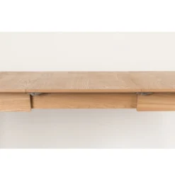 Zuiver Uitschuifbare Eettafel Essenhout -VTwonen Verkoopwinkel zuiver glimps verstelbare eettafel natural hout 13 1
