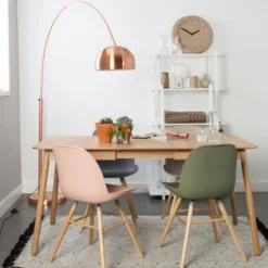 Zuiver Uitschuifbare Eettafel Essenhout