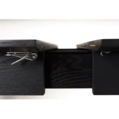 Zuiver Uitschuifbare Eettafel Zwart Hout -VTwonen Verkoopwinkel zuiver glimps verstelbare eettafel zwart geverfd hout 08