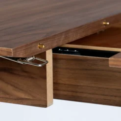 Zuiver Walnoot Eettafel Uitschuifbaar 16 Zuiver Walnoot Eettafel Uitschuifbaar -VTwonen Verkoopwinkel zuiver glimps walnut walnoot eettafel uitschuifbaar 120 162 08 1