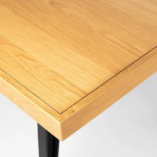 Zuiver Eiken Eettafel Modern Design 2 Zuiver Eiken Eettafel Modern Design - Afbeelding 2