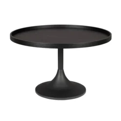 Zuiver Ronde Salontafel Zwart Eiken