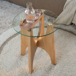 Zuiver Design Bijzettafel Hout -VTwonen Verkoopwinkel zuiver kobe design bijzettafel hout 07 1