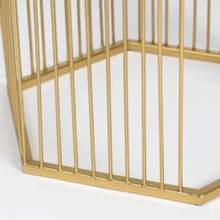 Zuiver Zeshoekige Metalen Bijzettafel 15 Zuiver Zeshoekige Metalen Bijzettafel -VTwonen Verkoopwinkel zuiver queenbee zeshoekige metalen bijzettafel 03