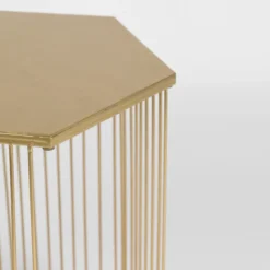 Zuiver Zeshoekige Metalen Bijzettafel 12 Zuiver Zeshoekige Metalen Bijzettafel -VTwonen Verkoopwinkel zuiver queenbee zeshoekige metalen bijzettafel 06