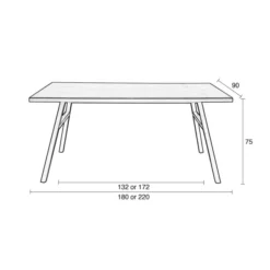 Zuiver Zwarte Visgraat Tafel -VTwonen Verkoopwinkel zuiver seth eiken eettafel 10