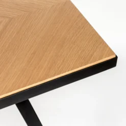 Zuiver Visgraat Eettafel Eiken -VTwonen Verkoopwinkel zuiver seth eiken werktafel 03