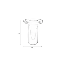 Zuiver Zwarte Design Bijzettafel -VTwonen Verkoopwinkel zuiver shiny bomb zwarte design bijzettafel 8