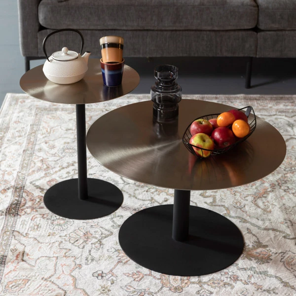 Zuiver Ronde Design Salontafel 2 Zuiver Ronde Design Salontafel - Afbeelding 2