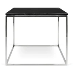 Zwarte Bijzettafel Marmer